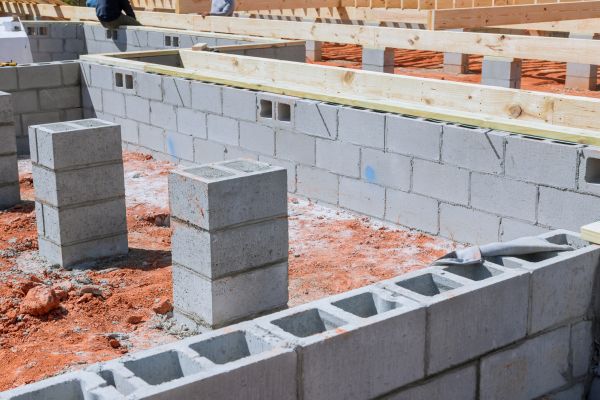 Cement Block Installation in Prescott Valley