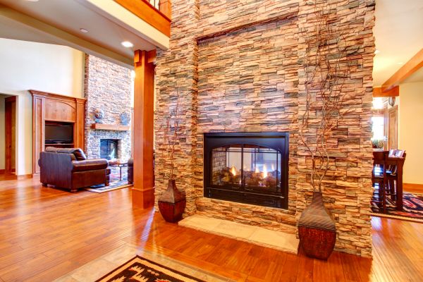 Stone Hearth Installation in Prescott Valley